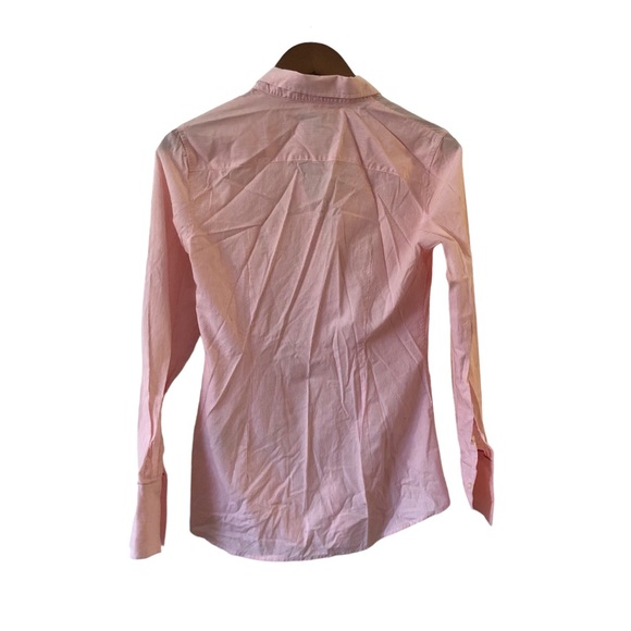 Banana Republic Pink Blouse - Size 4 small - Picture 8 of 9